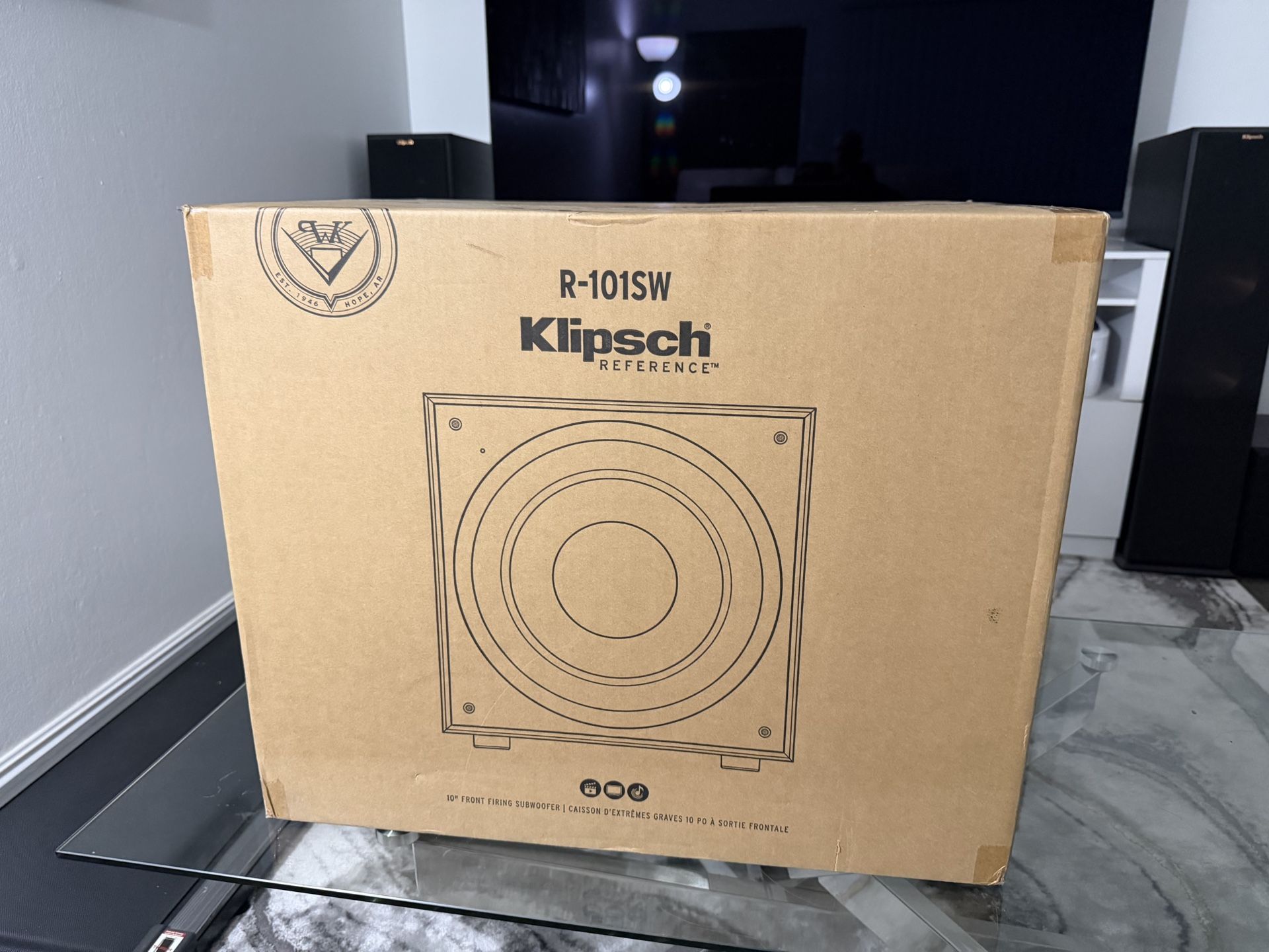 Klipsch R-101SW Brand New Sealed
