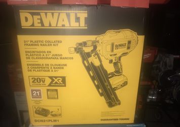 Dewalt battery operated Nail gun