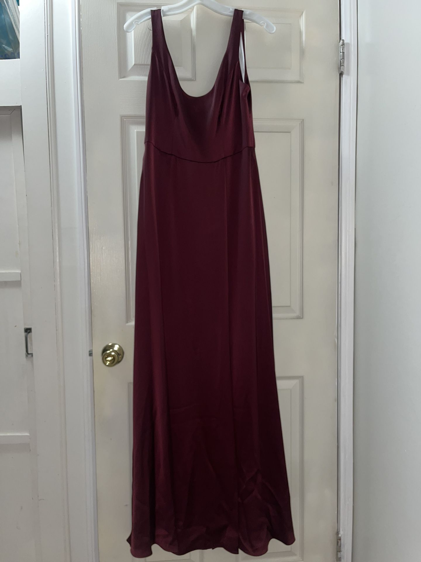 New Bridesmaid Dress (size 8, Wine Color)
