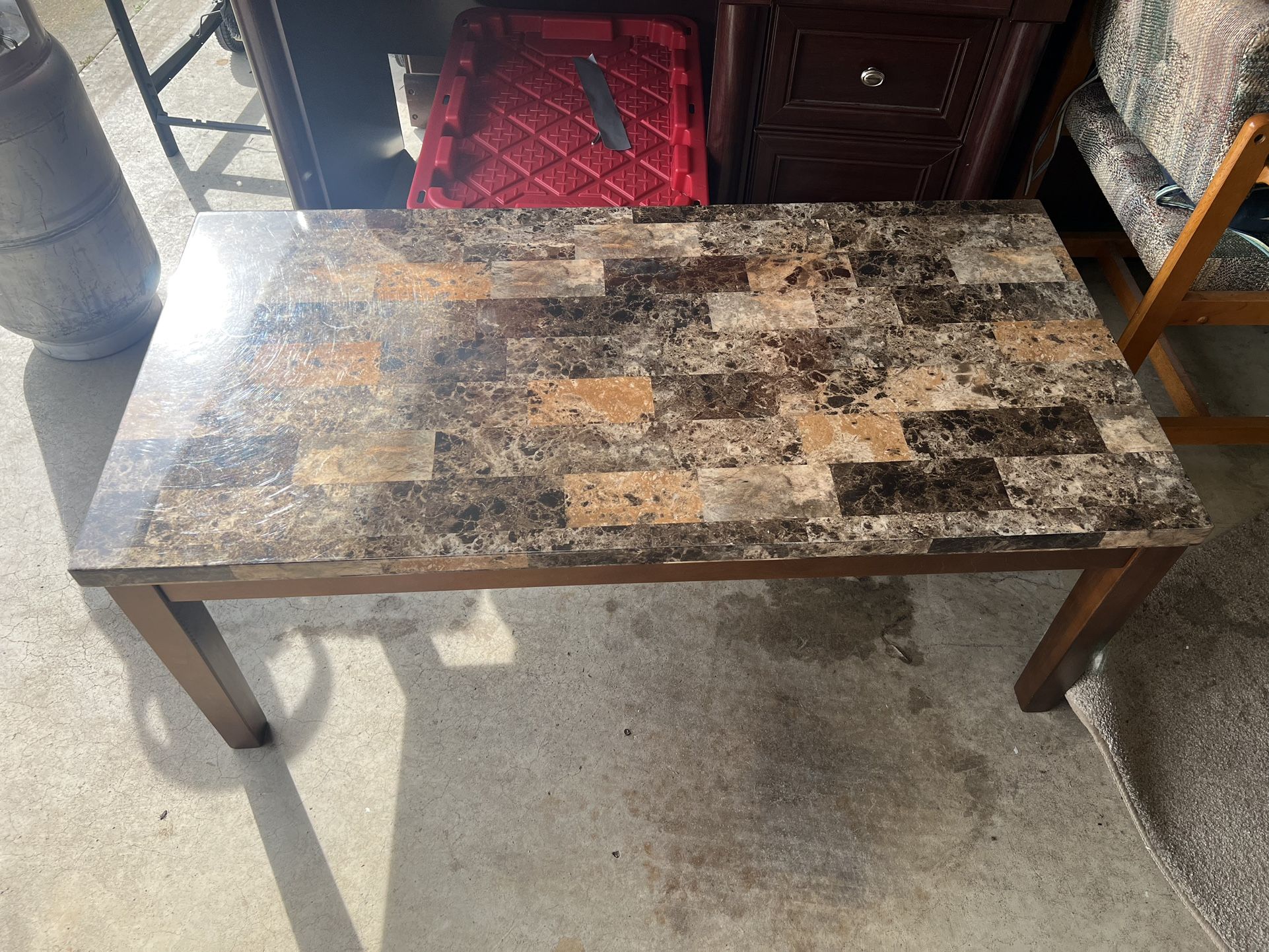 Coffee Table And Two Matching End Tables