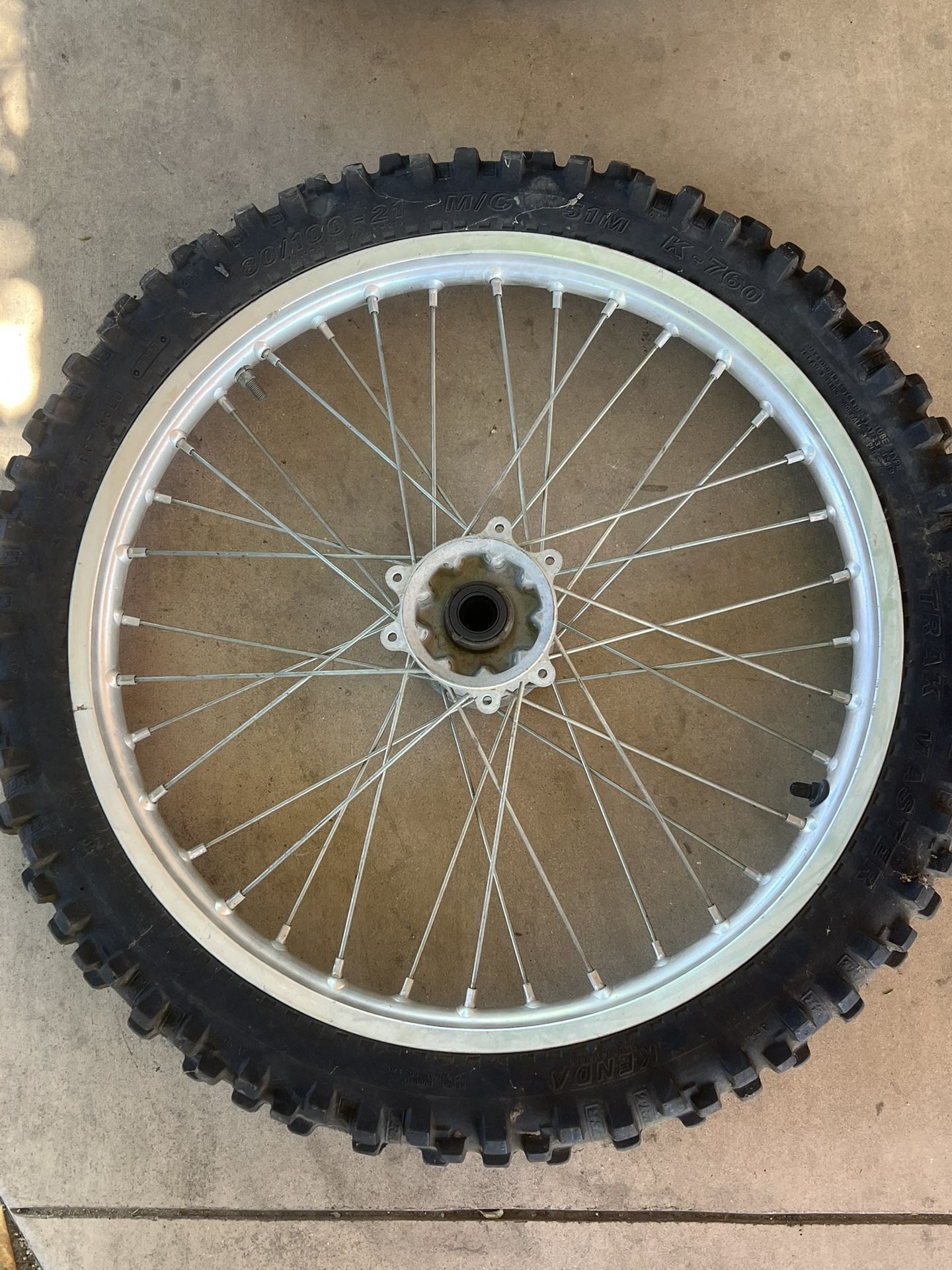 Front Dirt Bike Wheel And Tire 80/100-21