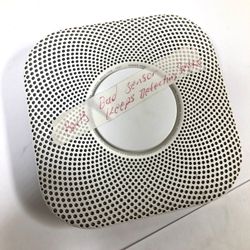 FOR PARTS FALSE Google Nest Protect Battery Smoke Detector Carbon Monoxide Alarm