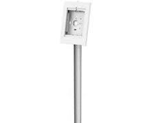 MOUNT-IT! ANTI-THEFT FLOOR STANDING TABLET KIOSK – WHITE