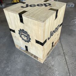 Jeep Solid Wood Box