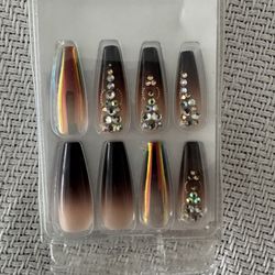 eyeshadow, eyeshadow primer and new nails, all for $5
