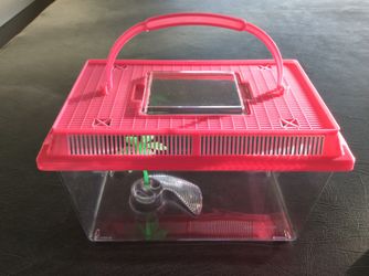 Fish tank travel case