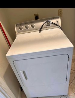 GE Electric Dryer White Front Load