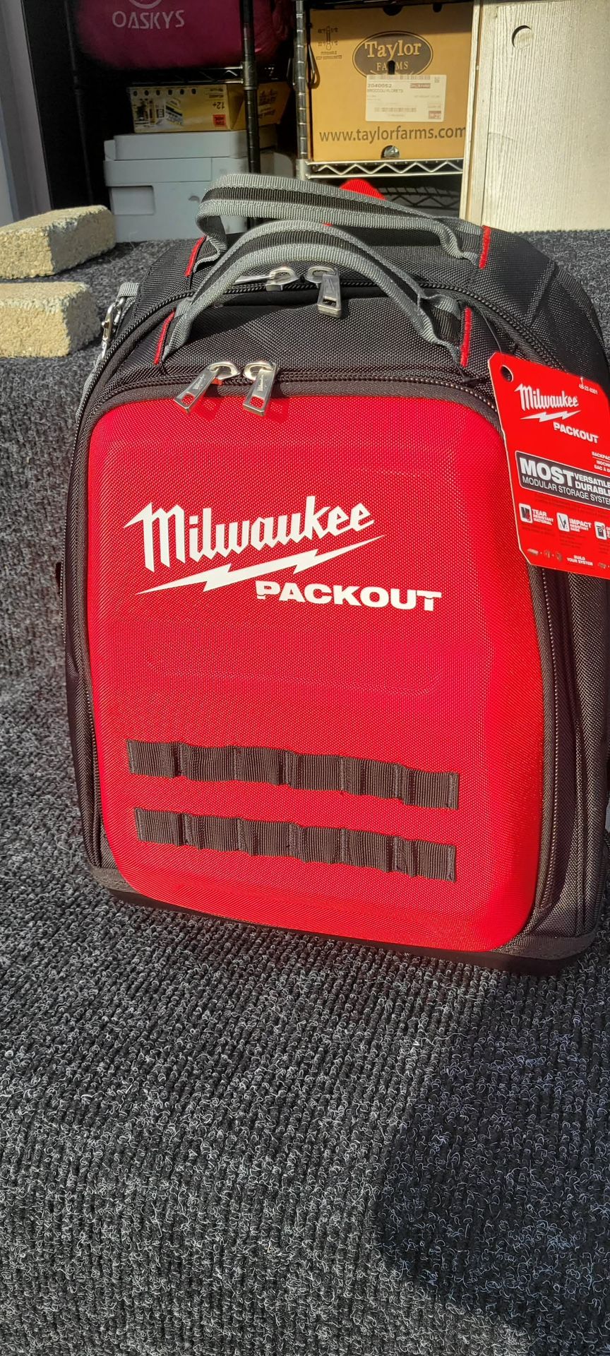 Brand new Milwaukee Pack out Tool Backpack