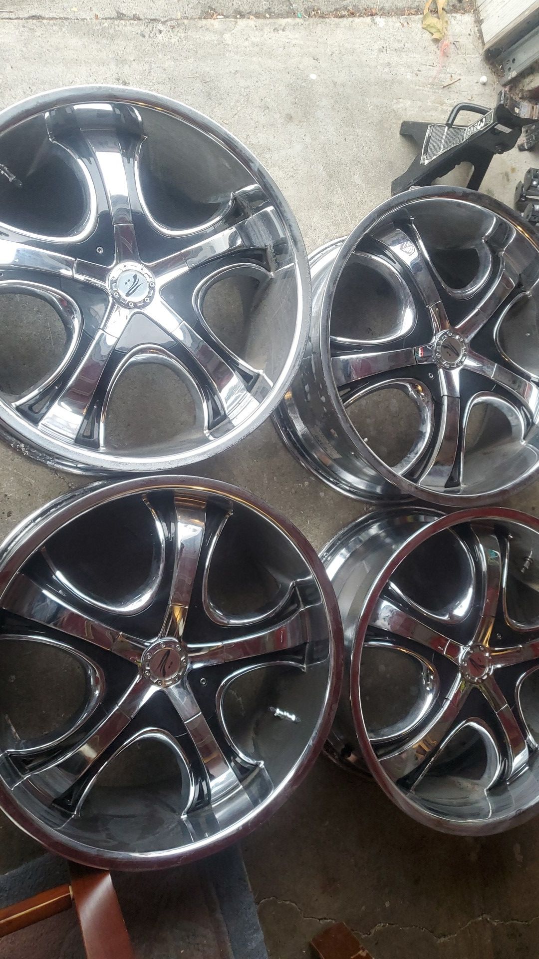 20 inch wheels Platinum Patriarch rims