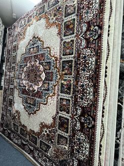 Large Persian-Style Area Rug