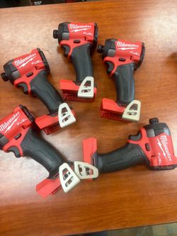 Milwaukee new 1/4" impact fuel 3 speed $130 each
