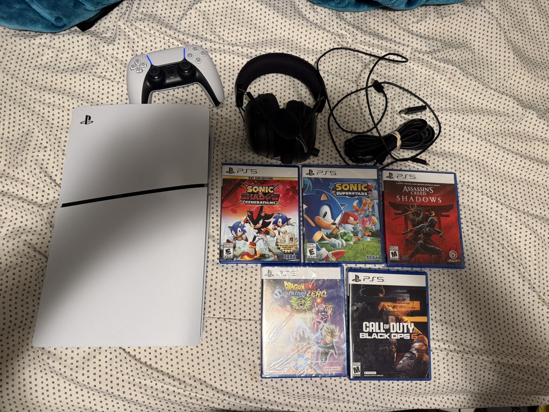 PS5 Slim Disc Version With Games