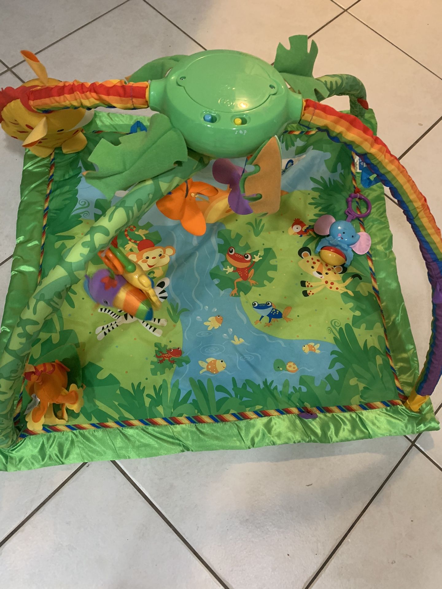 Rainforest Music & Lights Deluxe Gym For Baby’s 