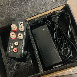 Fosi Audio V1.0B 2 Channel Mini Hi-Fi Class D Stereo Audio Amplifier Built-in TPA3116 Amp for Home Speakers 50W x 2 with 19V 4.74A Power Supply