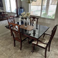 Vintage Thomasville Cherry Oak Dining Set