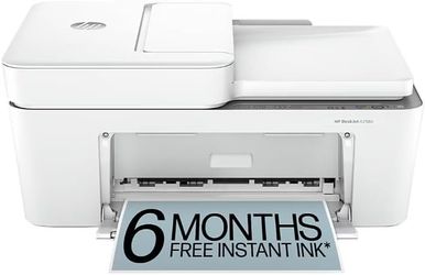 HP DeskJet 4258e All-in-One Wireless Inkjet Printer – Color Print/Scan/Copy, ADF, Dual-Band Wi-Fi, Instant Ink Ready (White)