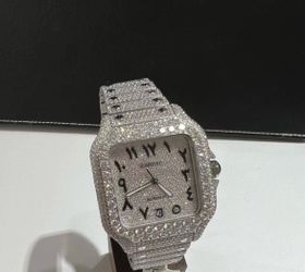 Moissanite Cartier Watch