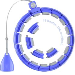 Weighted Workout Hoop-BLUE