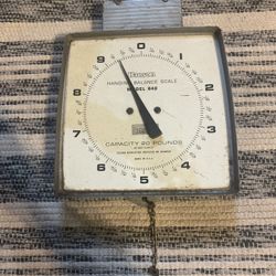 Hanson Hanging Balance Scale Model 842 Made In USA 