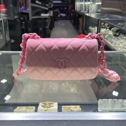 Pink Chamber Purse