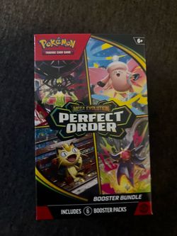 Pokémon TCG Mega Evolution Perfect Order Booster Bundle