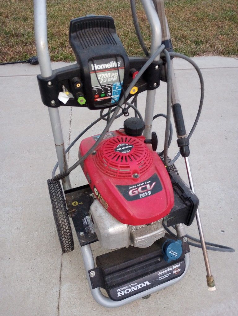 Homelite Pressure Washer 2700 Psi Honda