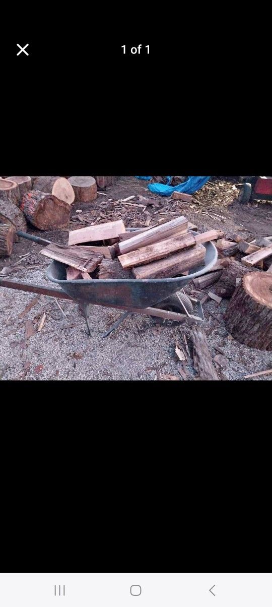 Wheel barrel load!! FIREWOOD