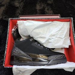 Jordan 3 black cats