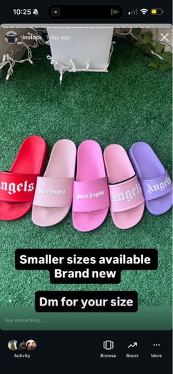 Palm angels slides