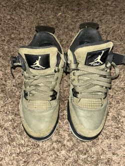 Jordan 4 Olive Green