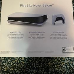 BNIB Sony PlayStation 5 Blue Ray Console

