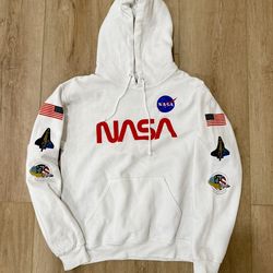 White NASA Hoodie