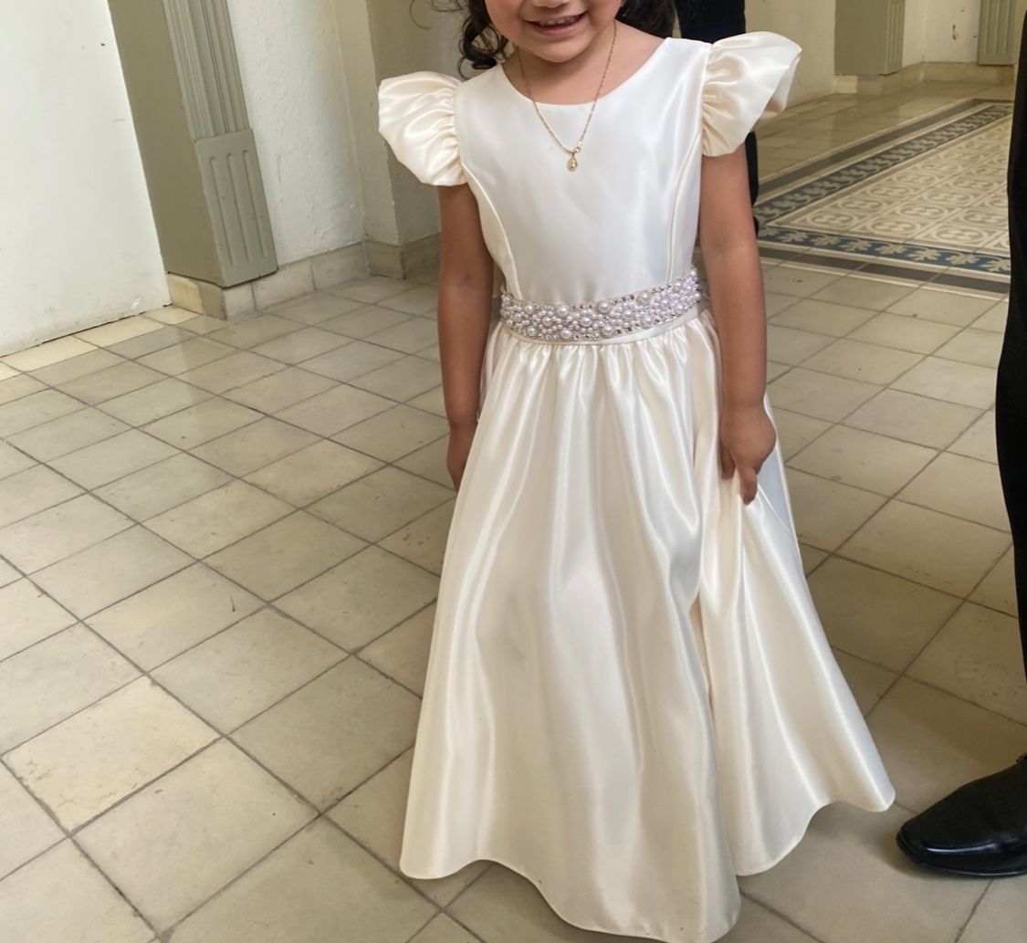 Flower Girl Dress Ivory