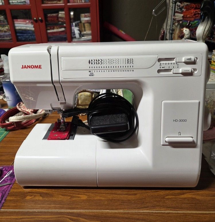 Janome HD3000 Sewing Machine