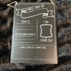 Wooden Hanging Signs (read Description Below)