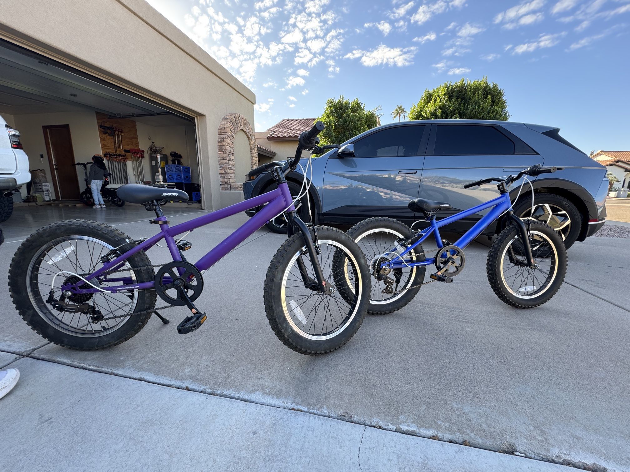 20” Kids Mountain Bike Very Good Condition Blue One