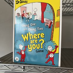 Dr. Seuss Thing 1&2 Game 