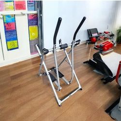 Gazelle Freestyle Fitness Home Cardio Workout Glider Equipment Machine with Handlebar Heart Rate