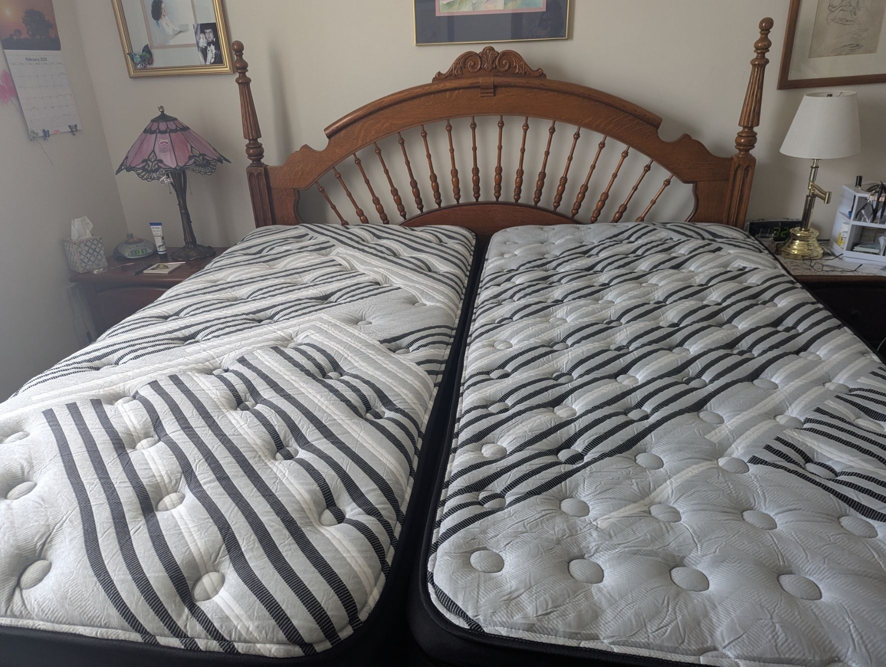 King Mattress Affordable Elegance Just $25 Down Same Day...