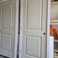 32x80 Solid Garage Doors $100 Each