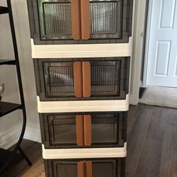 Stackable Storage Bins (4)