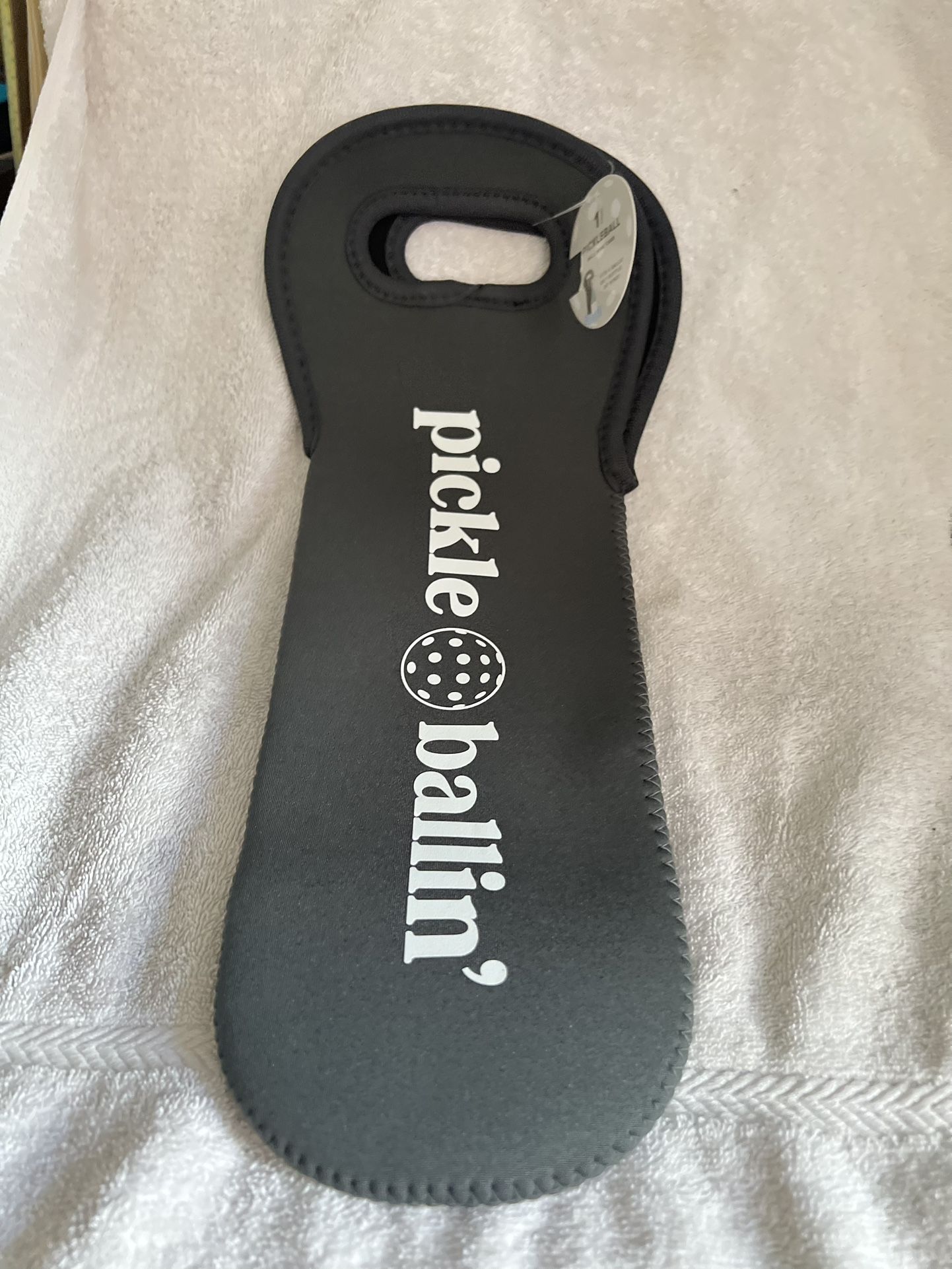 Pickle Ballin Neoprene Ball Wine Case New
