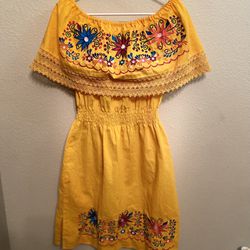 Mexican Off Shoulder Dress