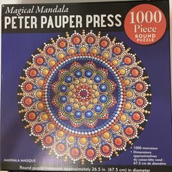 1000 Pc Magical Mandela Peter Pauper Press Jigsaw Puzzle 