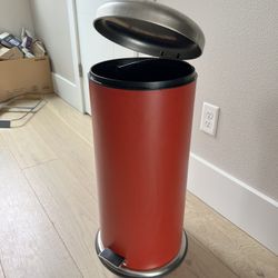 IKEA MJÖSA 8gal Garbage Can in Red (discontinued)