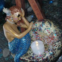 Mermaid Wall Candle 