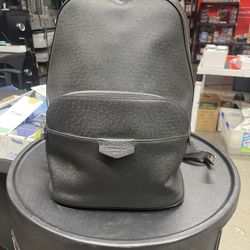 Louis Vuitton Black Taiga Anton Backpack