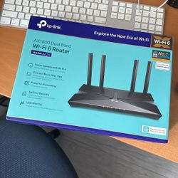 TP-Link AX1800 Dual Band WiFi 6 Router