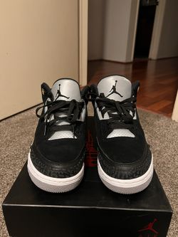 Jordan Retro 3 Tinker Black Cement Gold