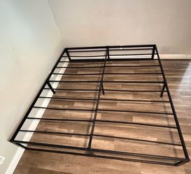 Black Metal Bed Frame